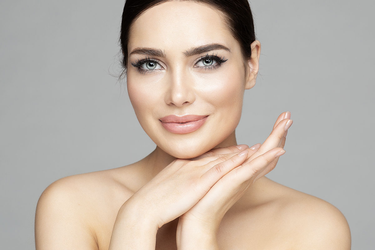 beautiful woman after FaceTite treatment in Morristown, NJ